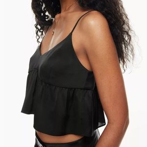 Aritzia Wilfred Lover Camisole in Silver Sage Green